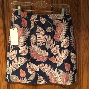 Tobi floral mini skirt
